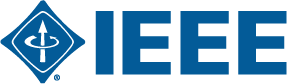 The logo of the
Institute of Electrical and
Electronics Engineers. Text
says 'IEEE'.