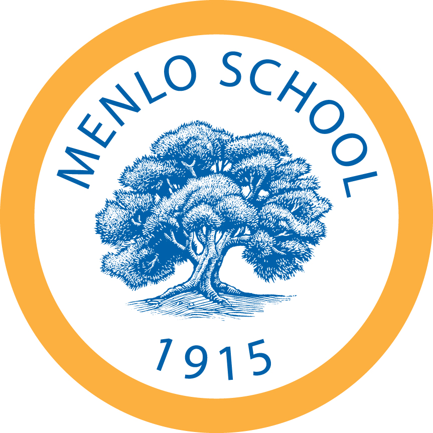 The logo
of Menlo School. Text says: Menlo School, 1915. In the center, an oak
tree.